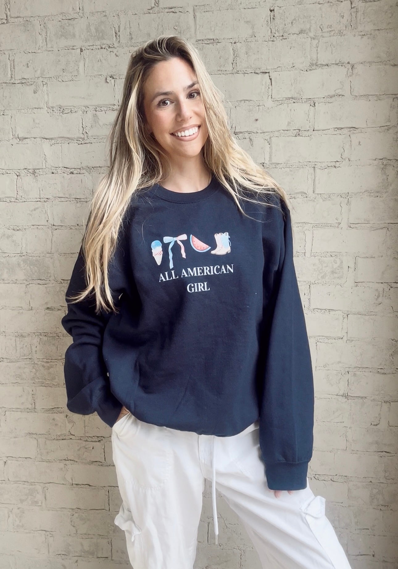 All American Girl Crewneck