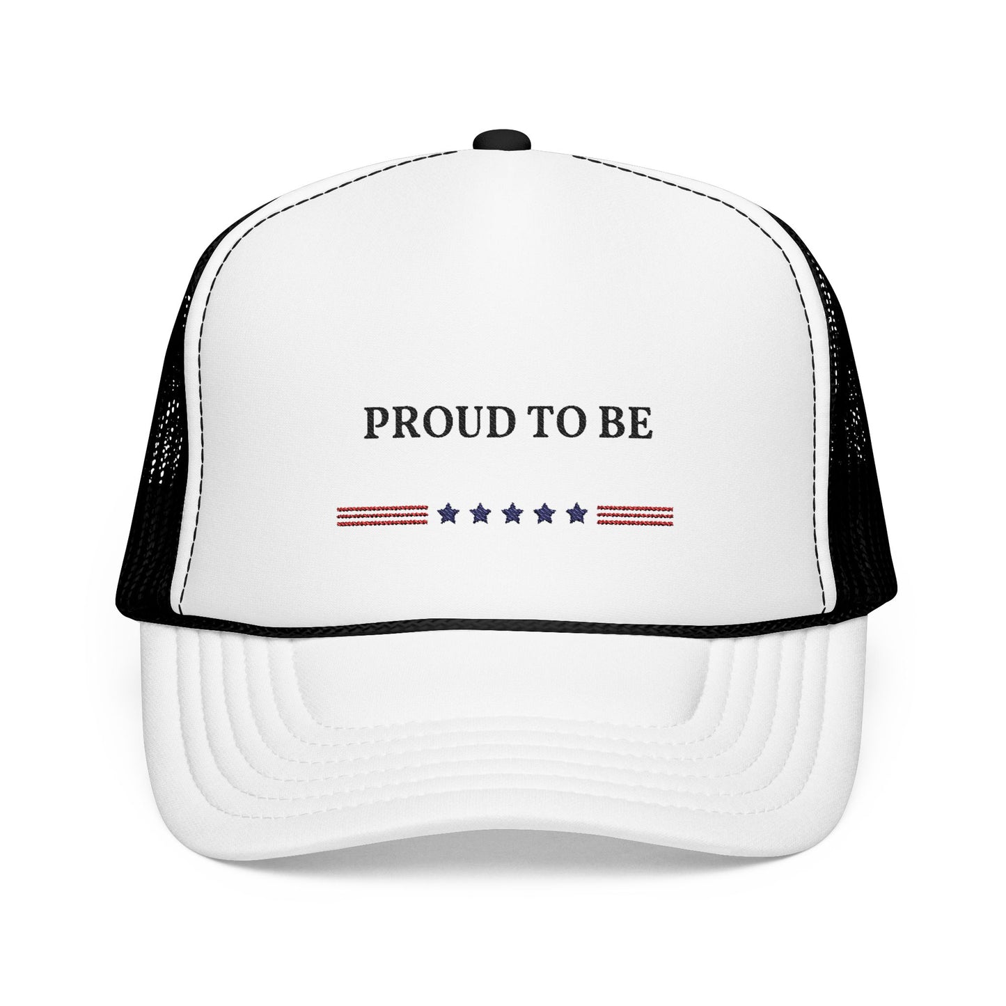 Proud To Be American Trucker Hat