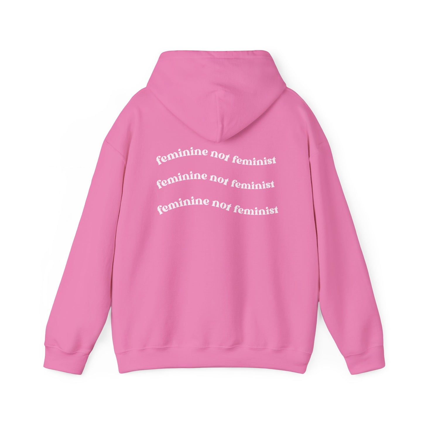 Feminine Not Feminist Hoodie