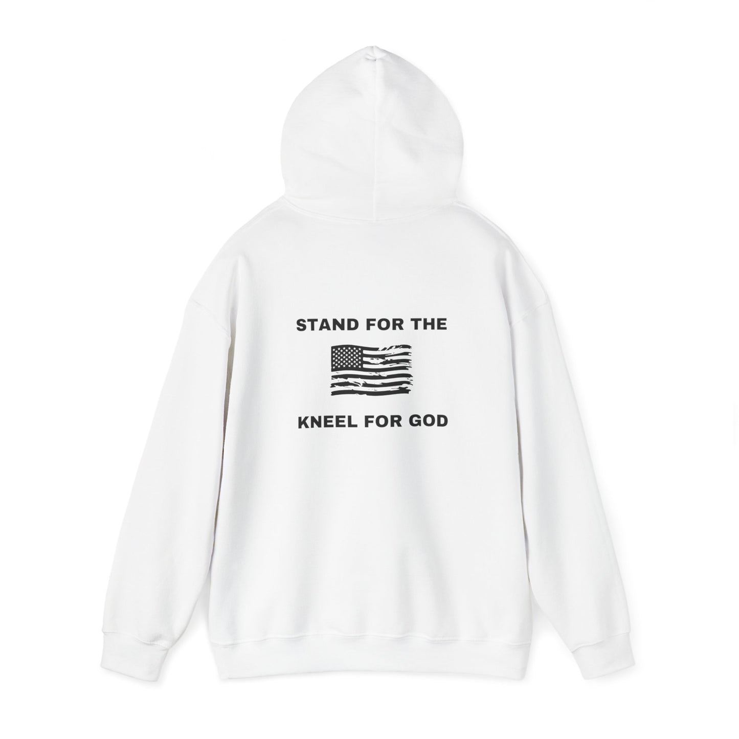 Stand For The Flag Kneel For God Hoodie