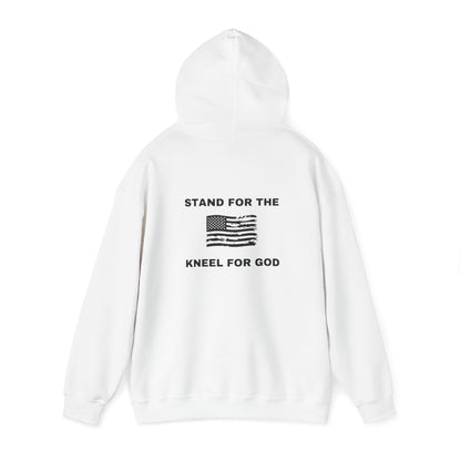 Stand For The Flag Kneel For God Hoodie