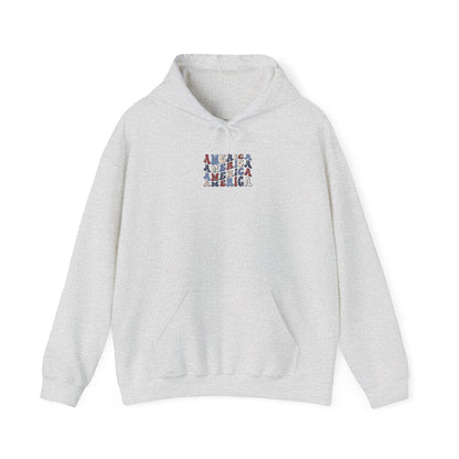 Red, White, and Proud To Be Right Hoodie