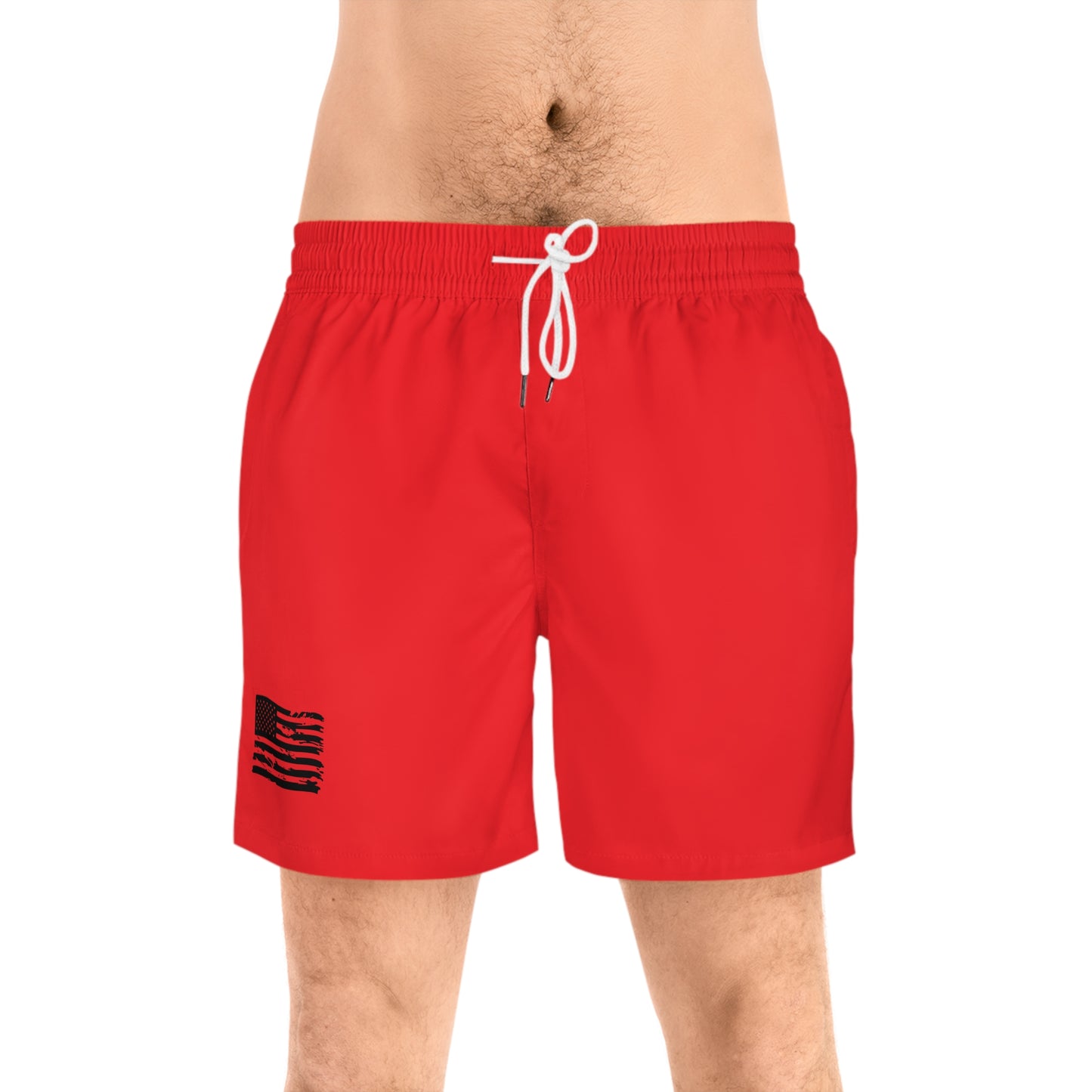 American Flag Swim Shorts