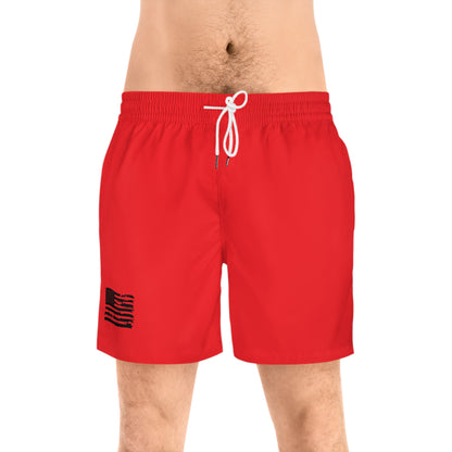 American Flag Swim Shorts