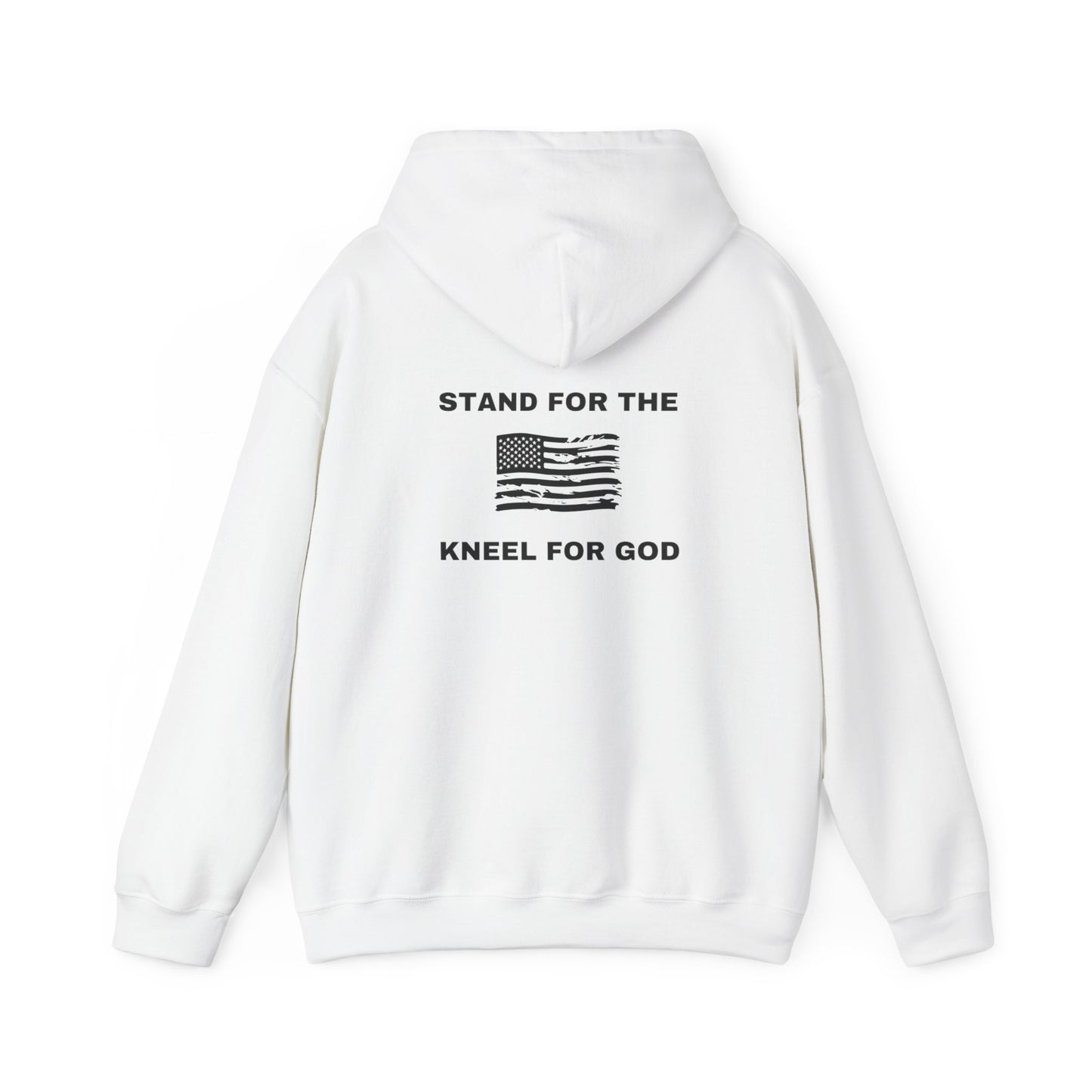 Stand For The Flag Kneel For God Hoodie