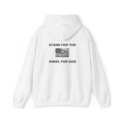 Stand For The Flag Kneel For God Hoodie