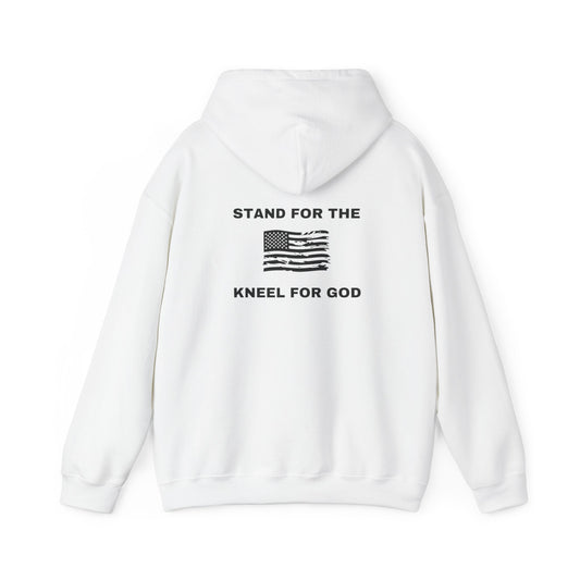 Stand For The Flag Kneel For God Hoodie