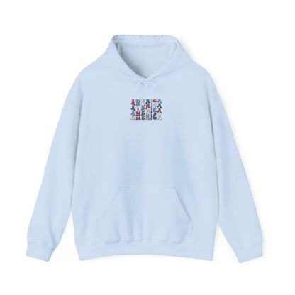 Red, White, and Proud To Be Right Hoodie