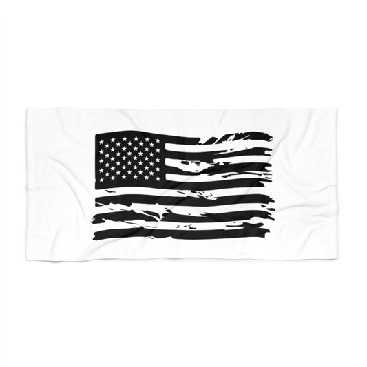 American Flag Beach Towel